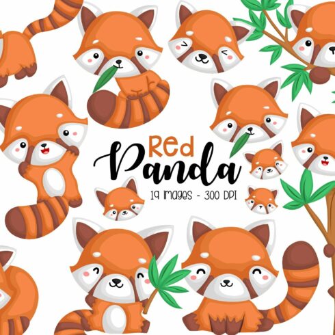 Red Panda Clipart - Cute Animal cover image.
