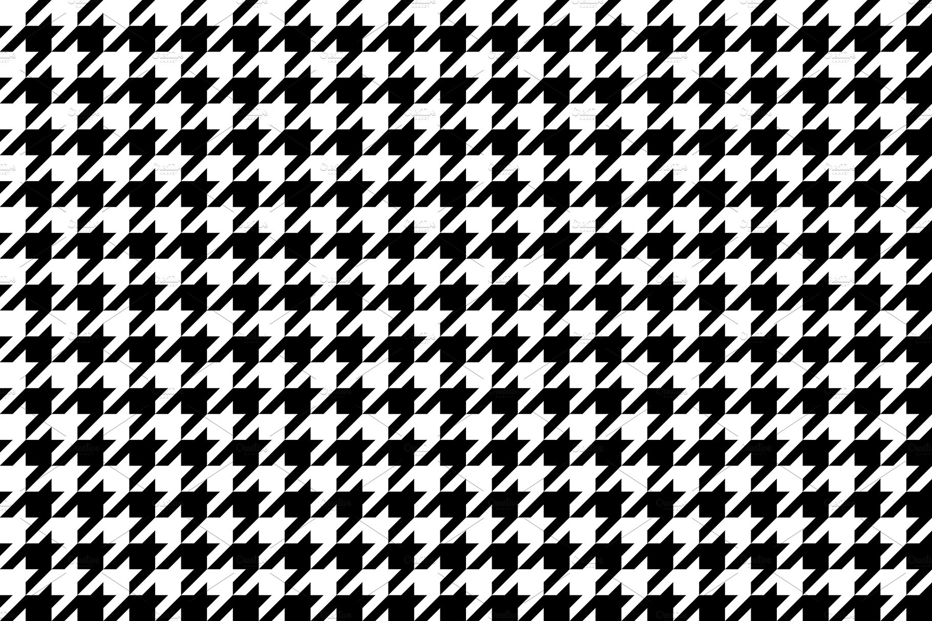 20 Houndstooth Background Textures preview image.