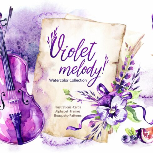 "Violet Melody" Collection cover image.