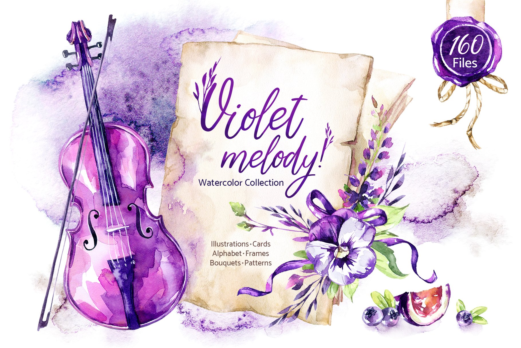 "Violet Melody" Collection cover image.