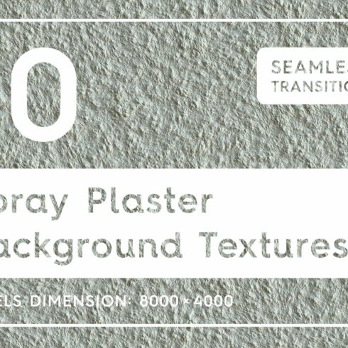 10 Spray Plaster Background Textures cover image.