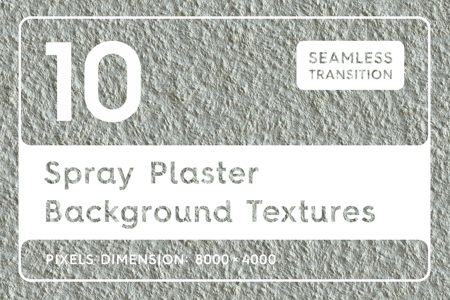 10 Spray Plaster Background Textures cover image.