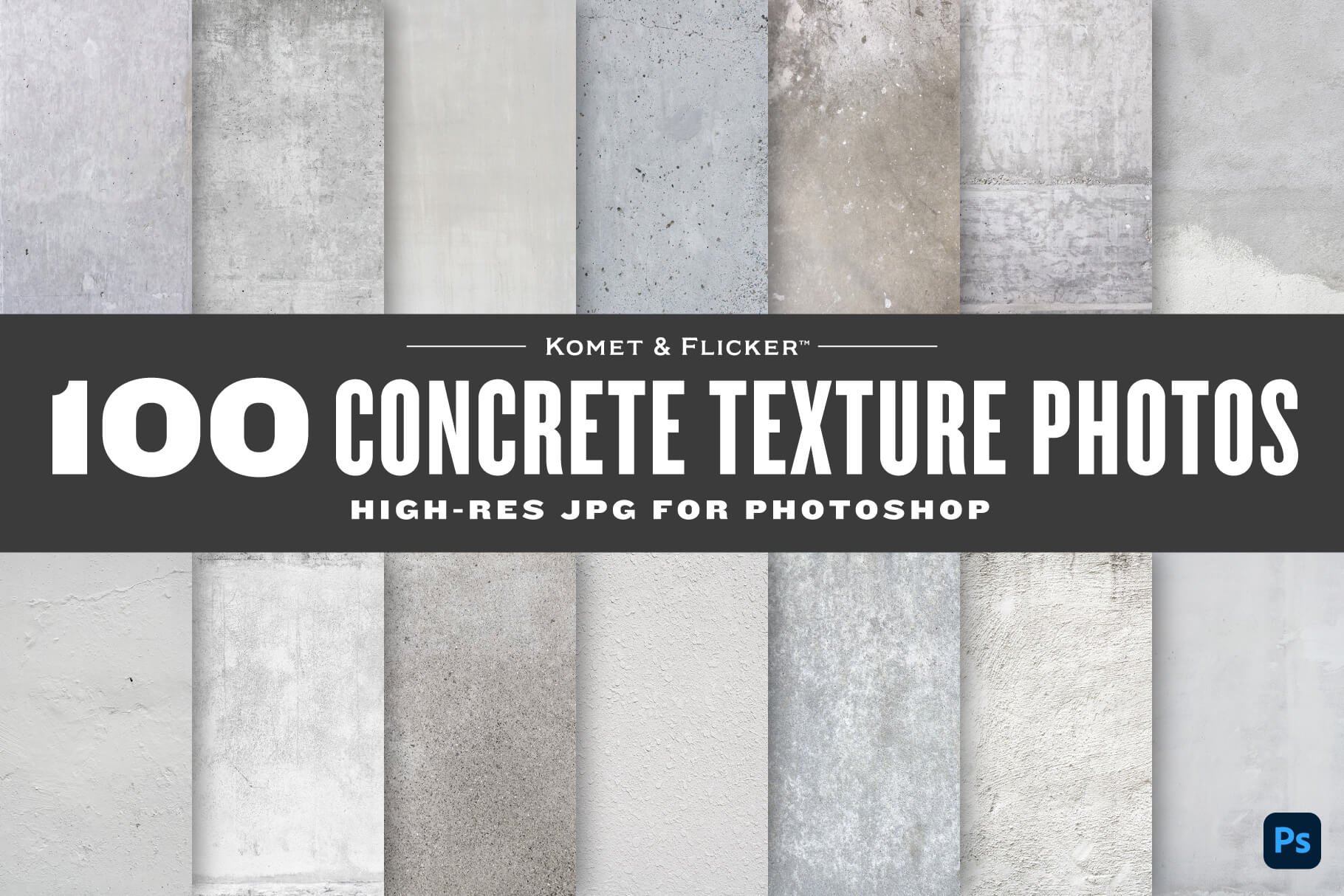 100 Concrete Background Photos cover image.