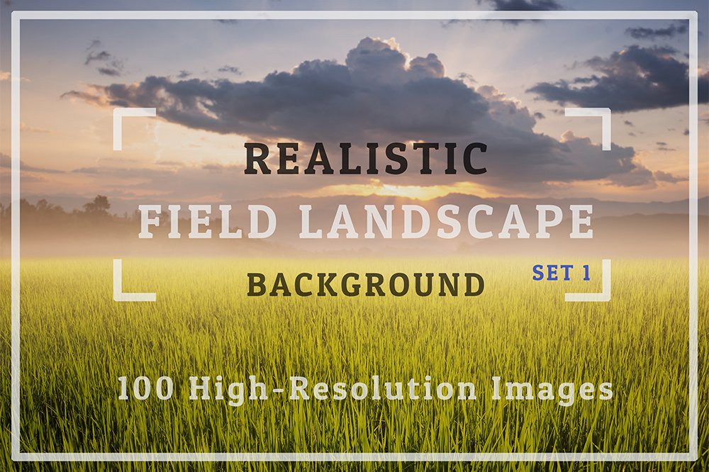 100 images of realistic field lanscape in 14 june 2016 406
