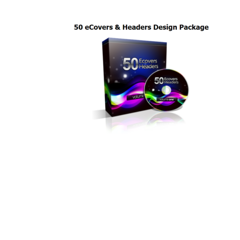 50 Professional eCovers аnd 50 Matching Header Graphics - Total оf 100 Graphics cover image.
