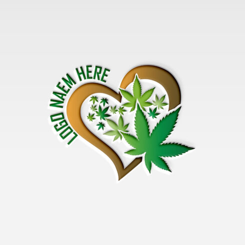 5 creative medical cannabis logo design cover image.