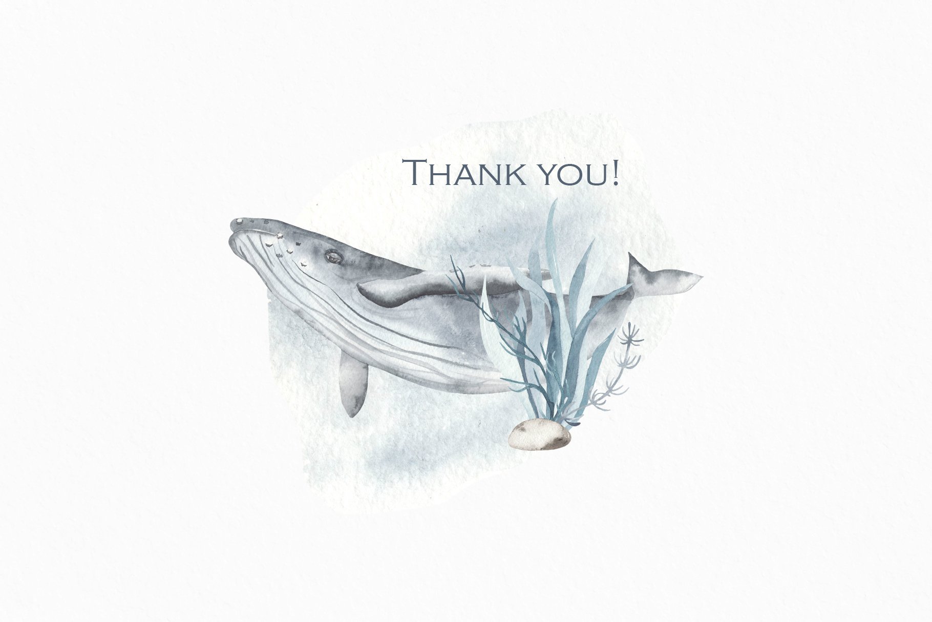 12 watercolor underwater world thank you 61