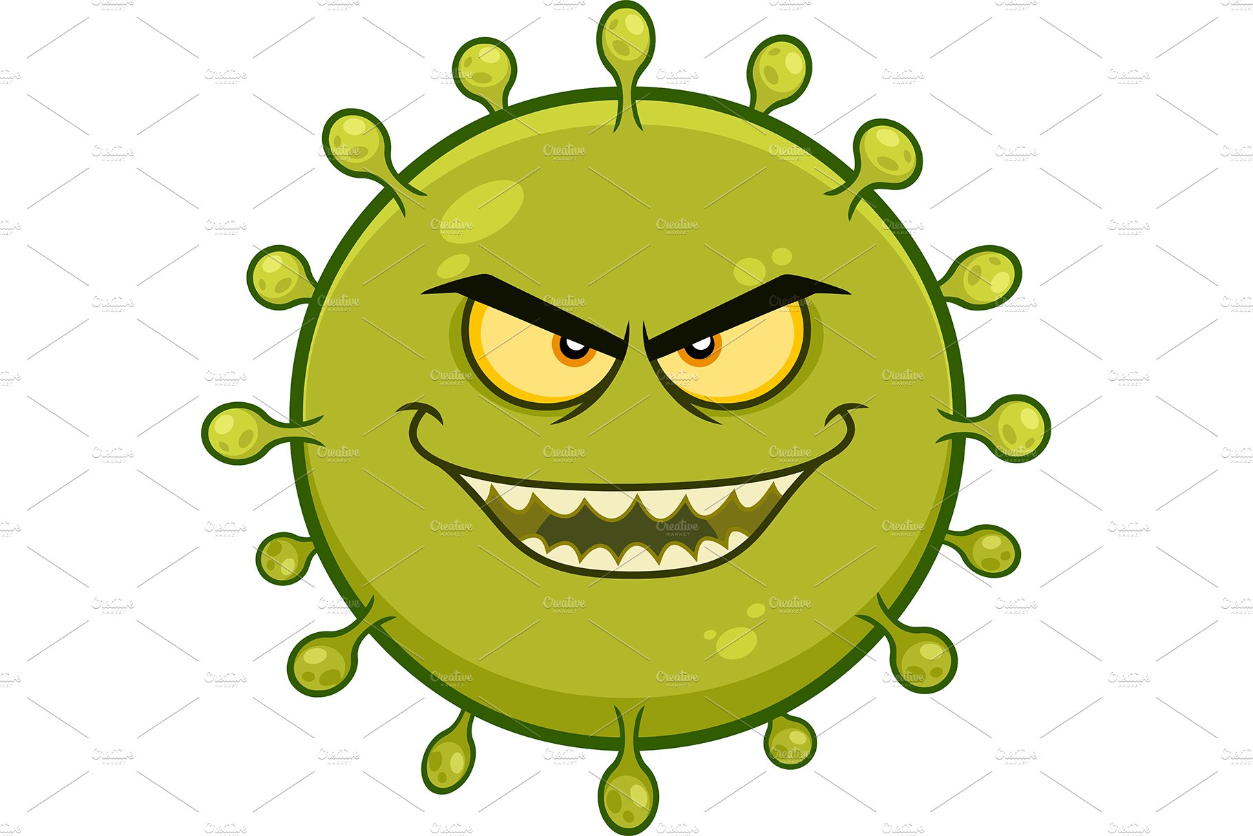 Coronavirus Cartoon Character cover image.