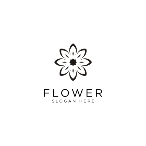 flower nature beauty logo vector design cover image.