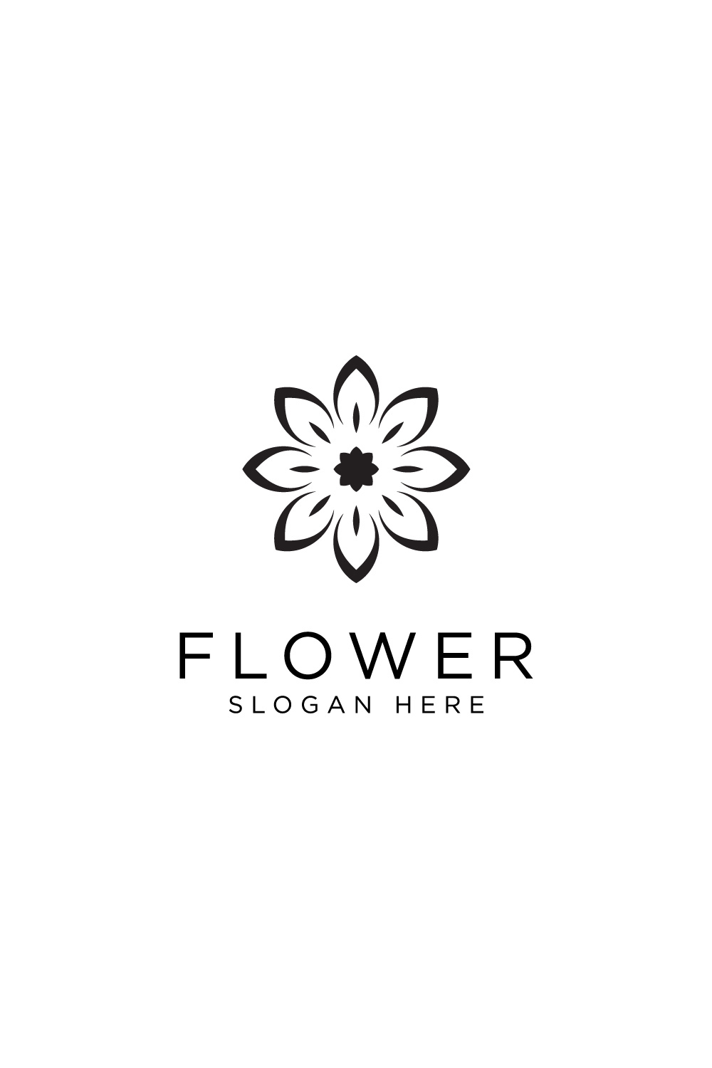 Premium Vector  Nature fresh flower cosmetic logo vector design