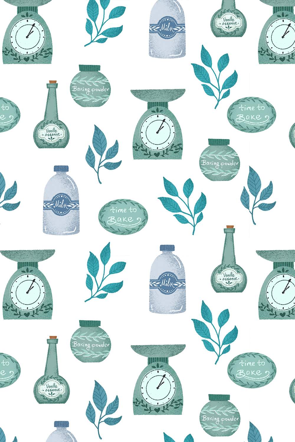Home baking seamless patterns pinterest preview image.