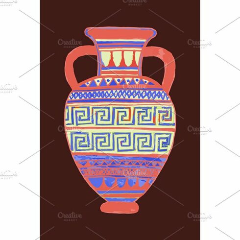10 Ancient Greek amphorae cover image.