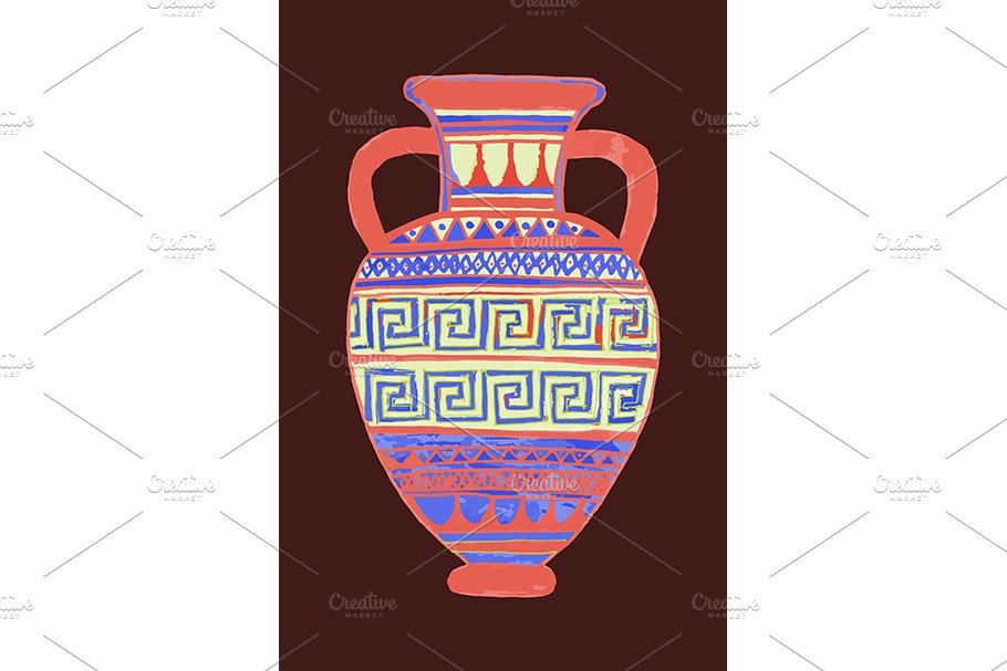 10 Ancient Greek amphorae cover image.