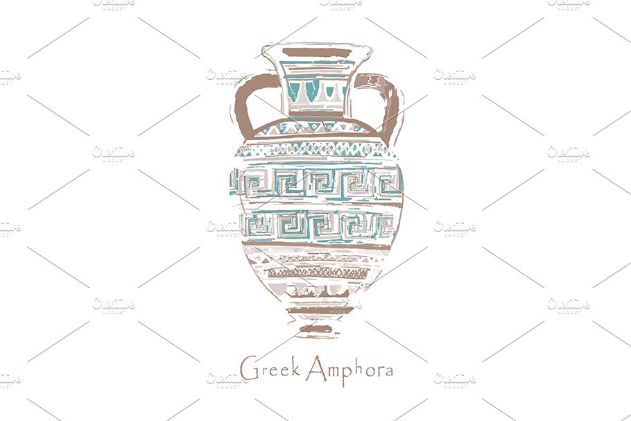 The silhouette of a broken amphora. cover image.