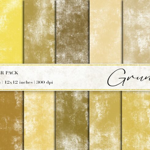 Grunge Digital Papers cover image.