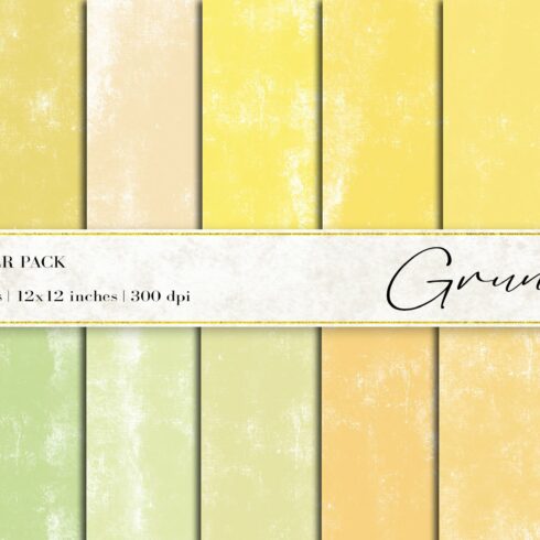 Grunge Digital Papers cover image.