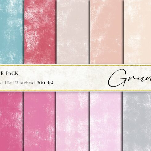 Grunge Digital Papers cover image.