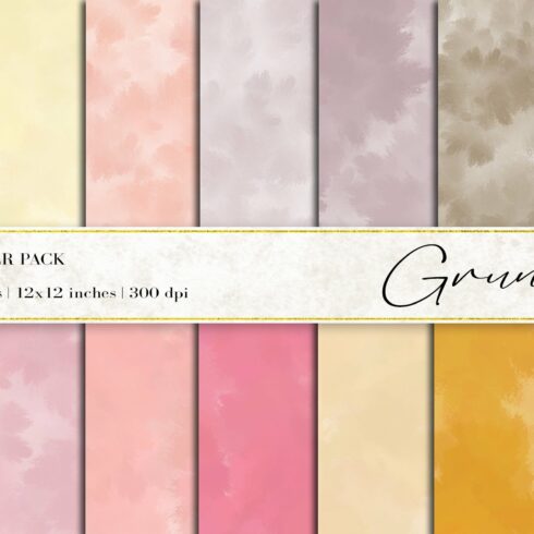 Grunge Digital Papers cover image.