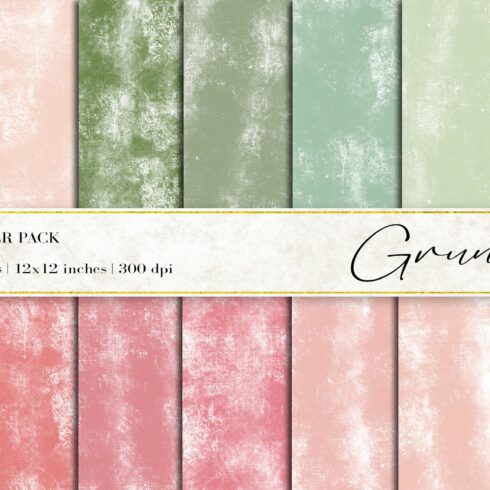 Grunge Digital Papers cover image.