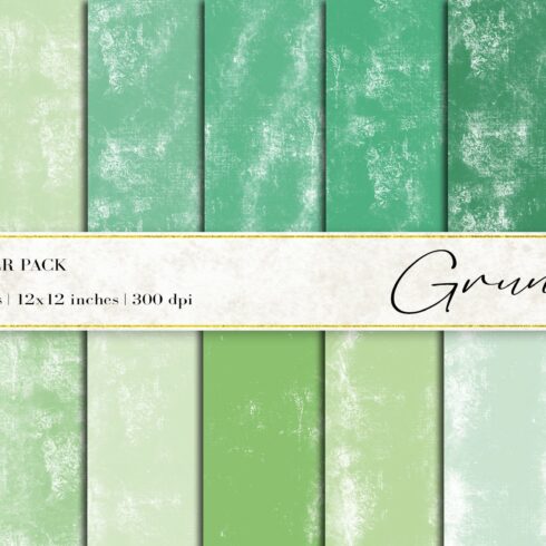 Grunge Digital Papers cover image.