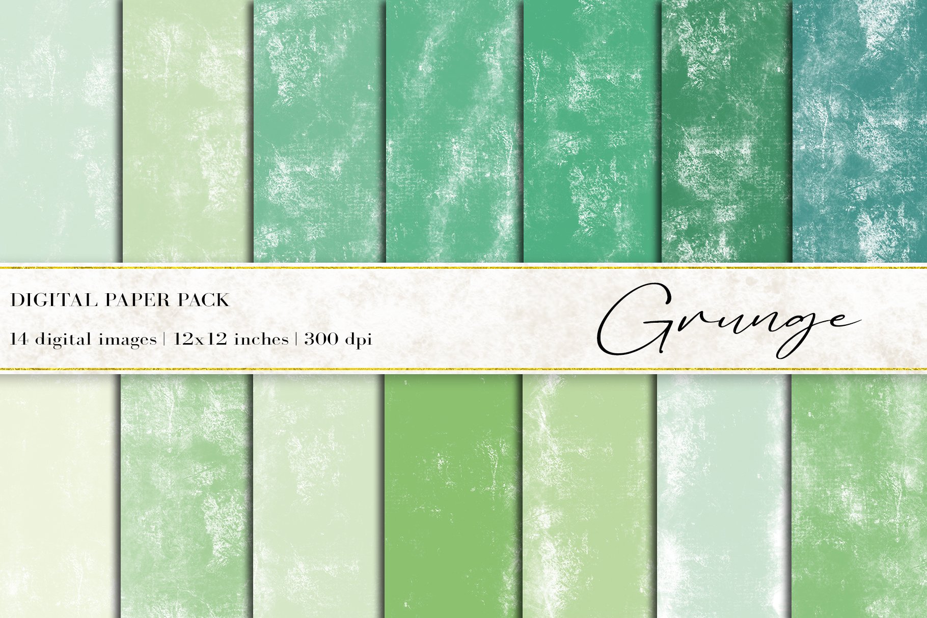 Grunge Digital Papers cover image.