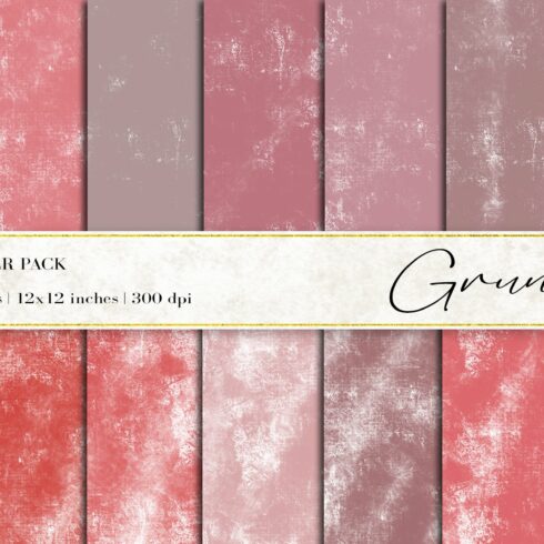 Grunge Digital Papers cover image.