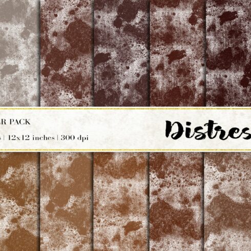 Grunge Digital Papers cover image.