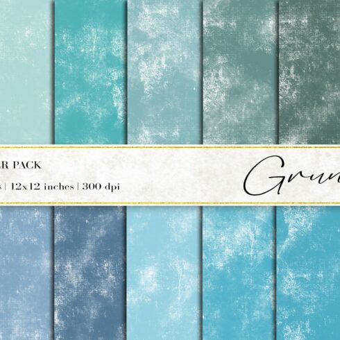 Grunge Digital Papers cover image.