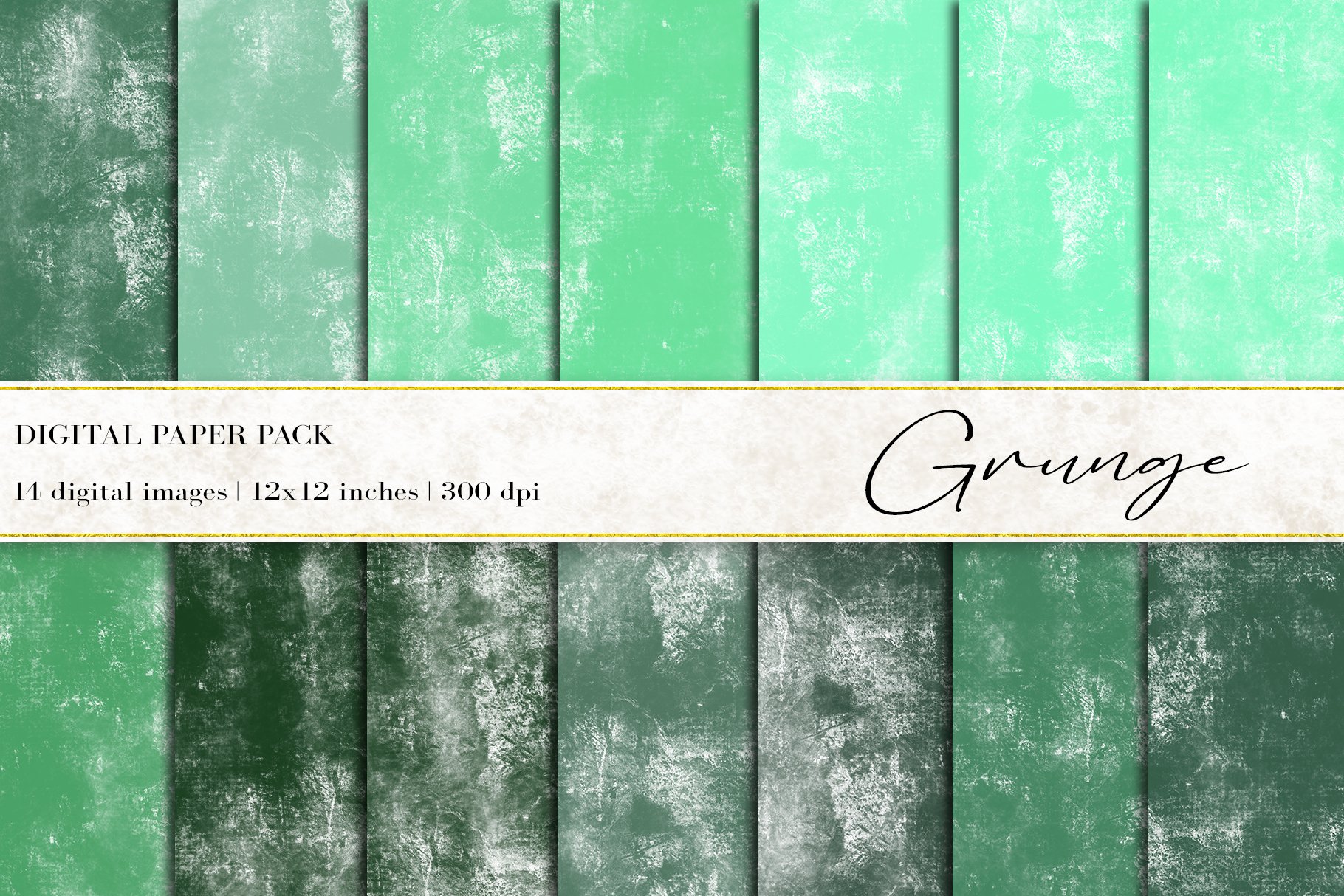 Grunge Digital Papers cover image.