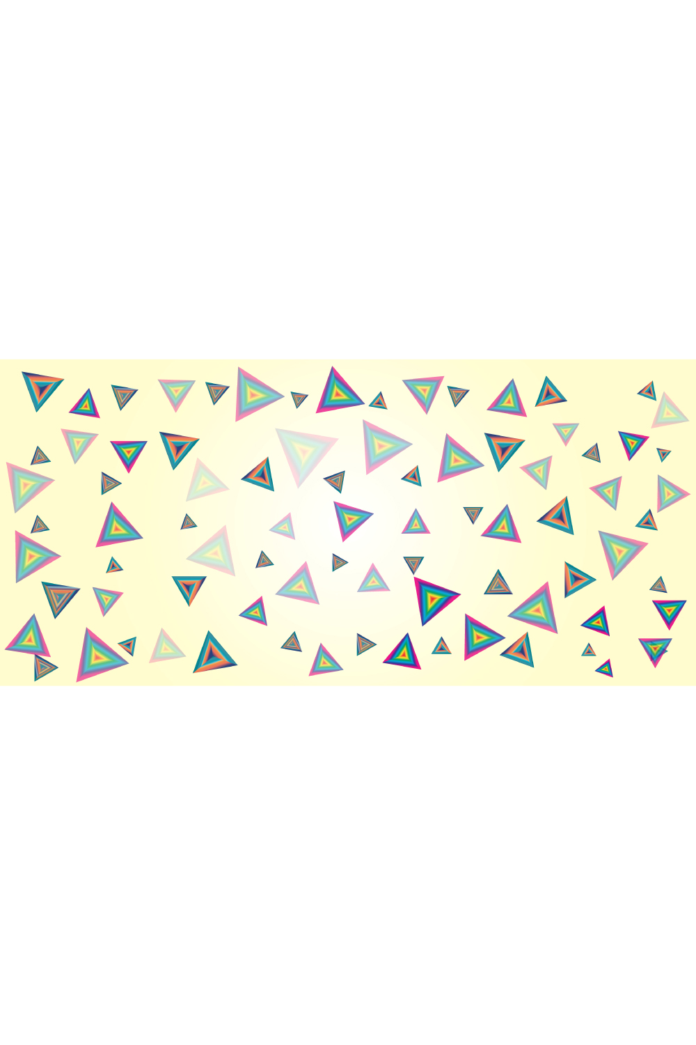 Geometric triangles multi-color luxury background pinterest preview image.