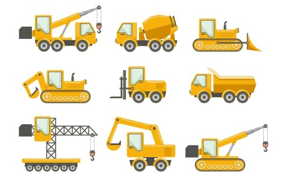 Construction icons cover image.