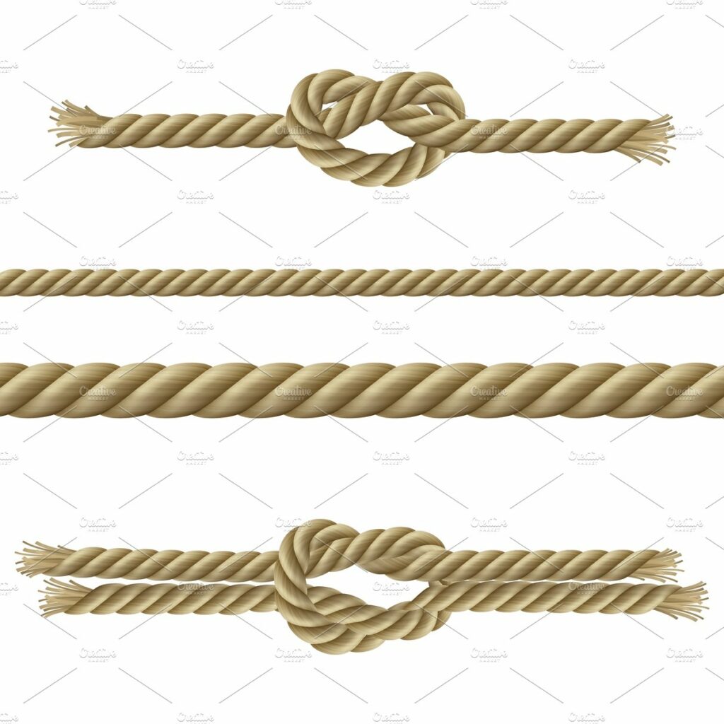 Twisted ropes nodes set – MasterBundles