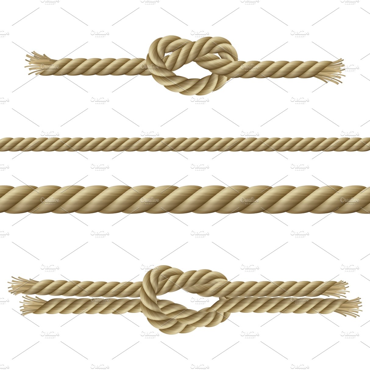 Twisted ropes nodes set cover image.