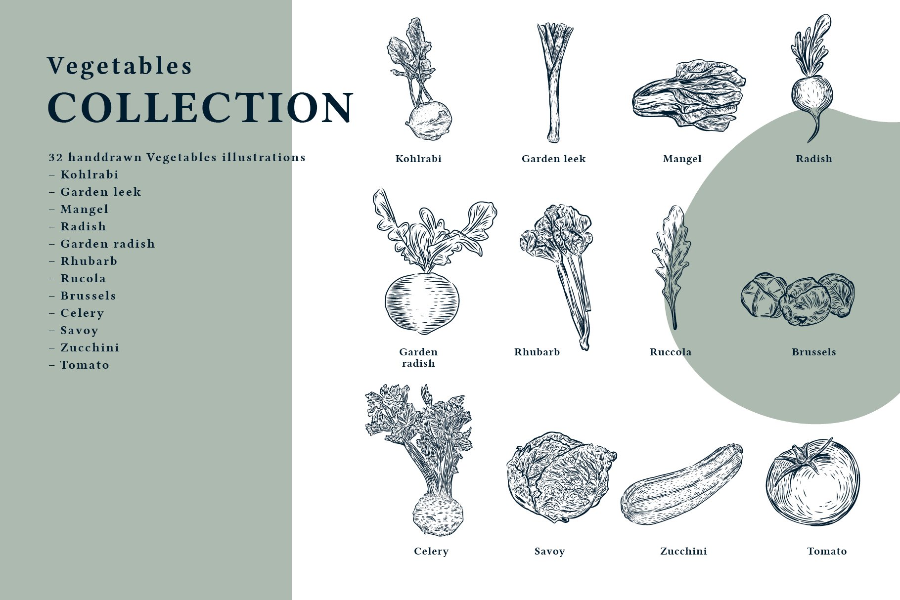 The Vegetables Collection preview image.