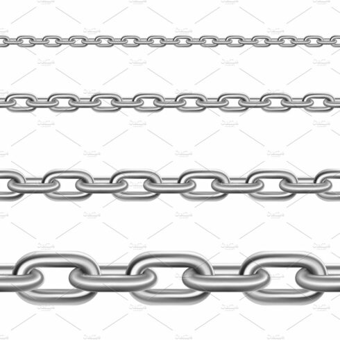 Stainless metal chains collection cover image.