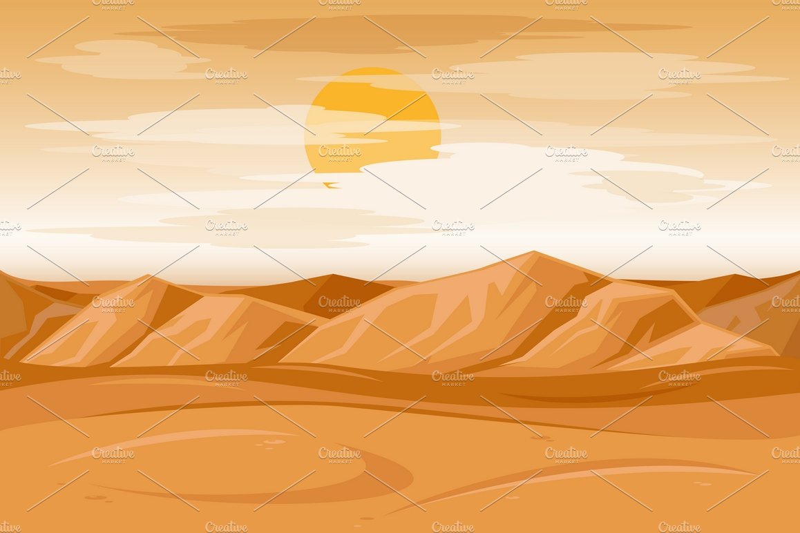 Desert mountains sandstone cover image.