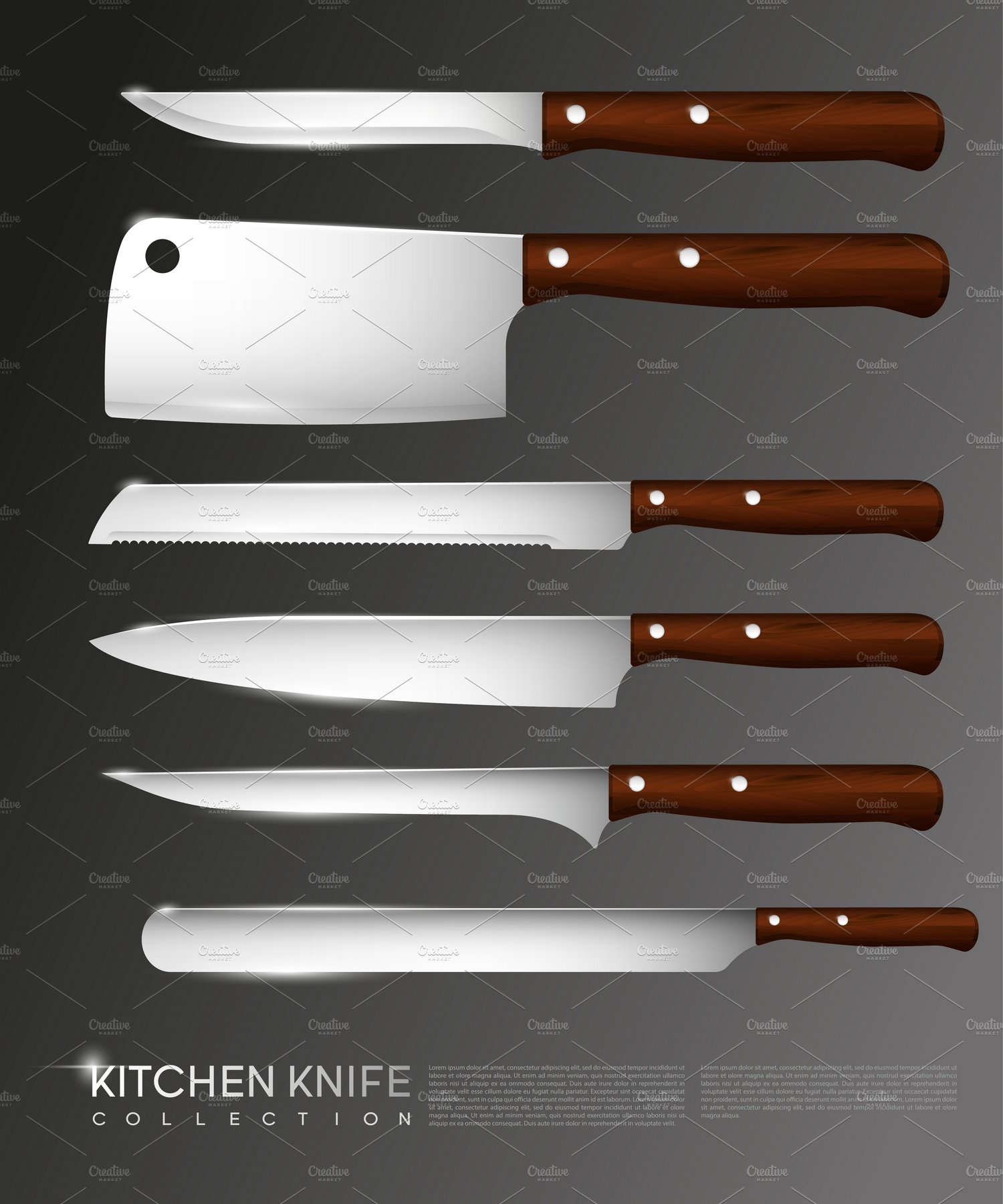 Realistic Knives Collection cover image.