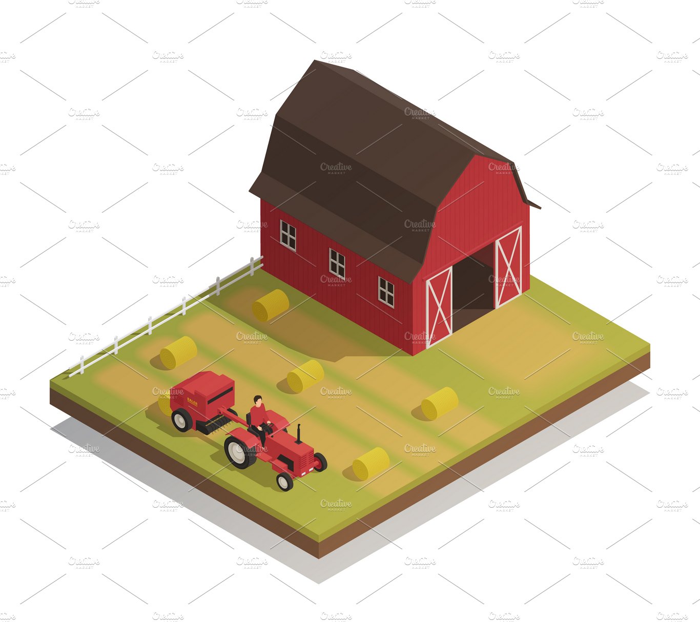 Agricultural farm machinery cover image.