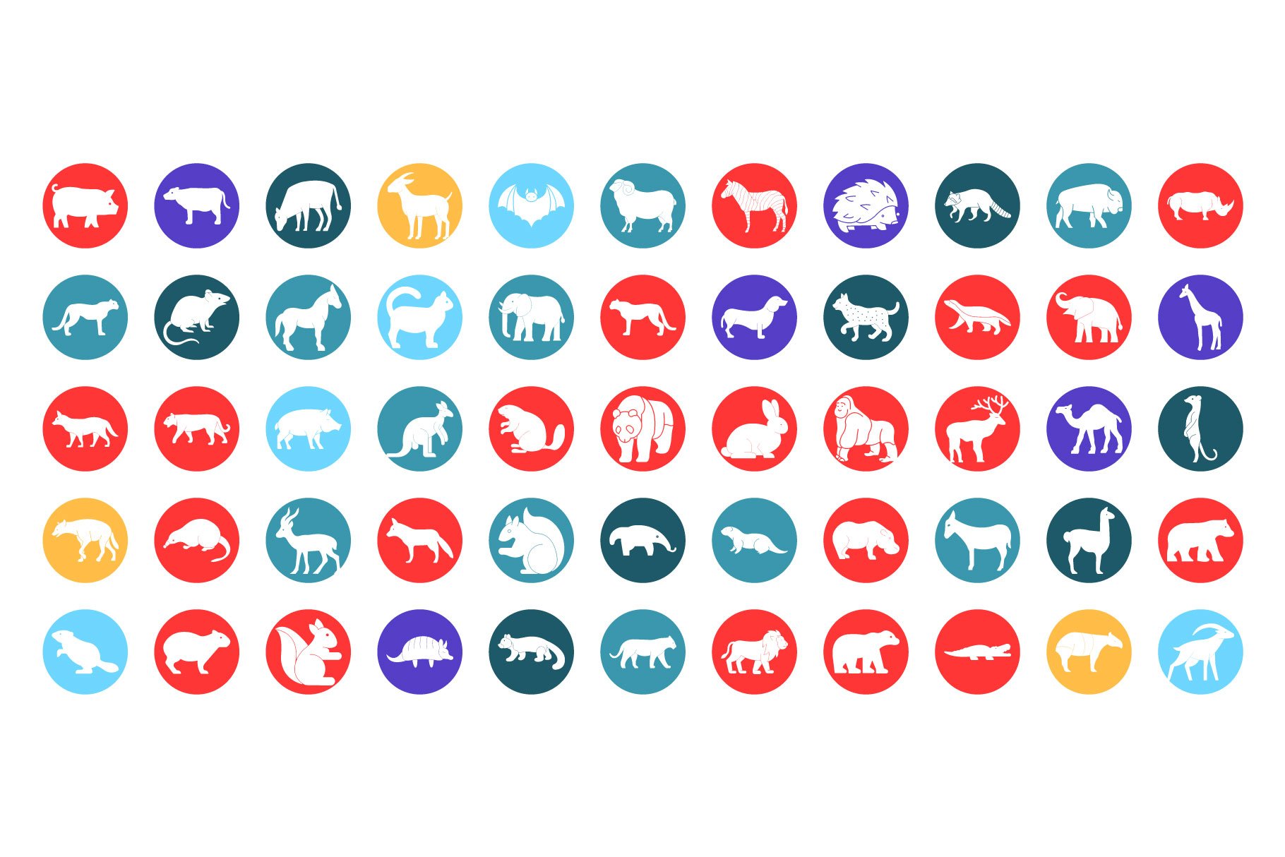 Animal Icons preview image.
