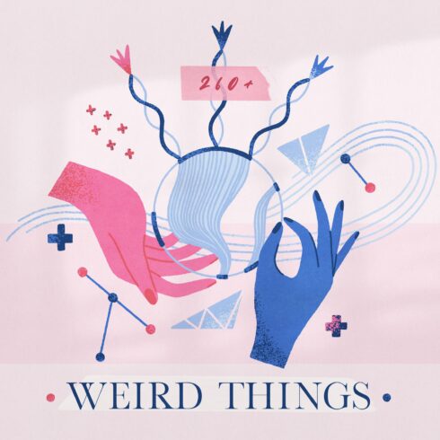 Weird Things - Clipart Collection cover image.