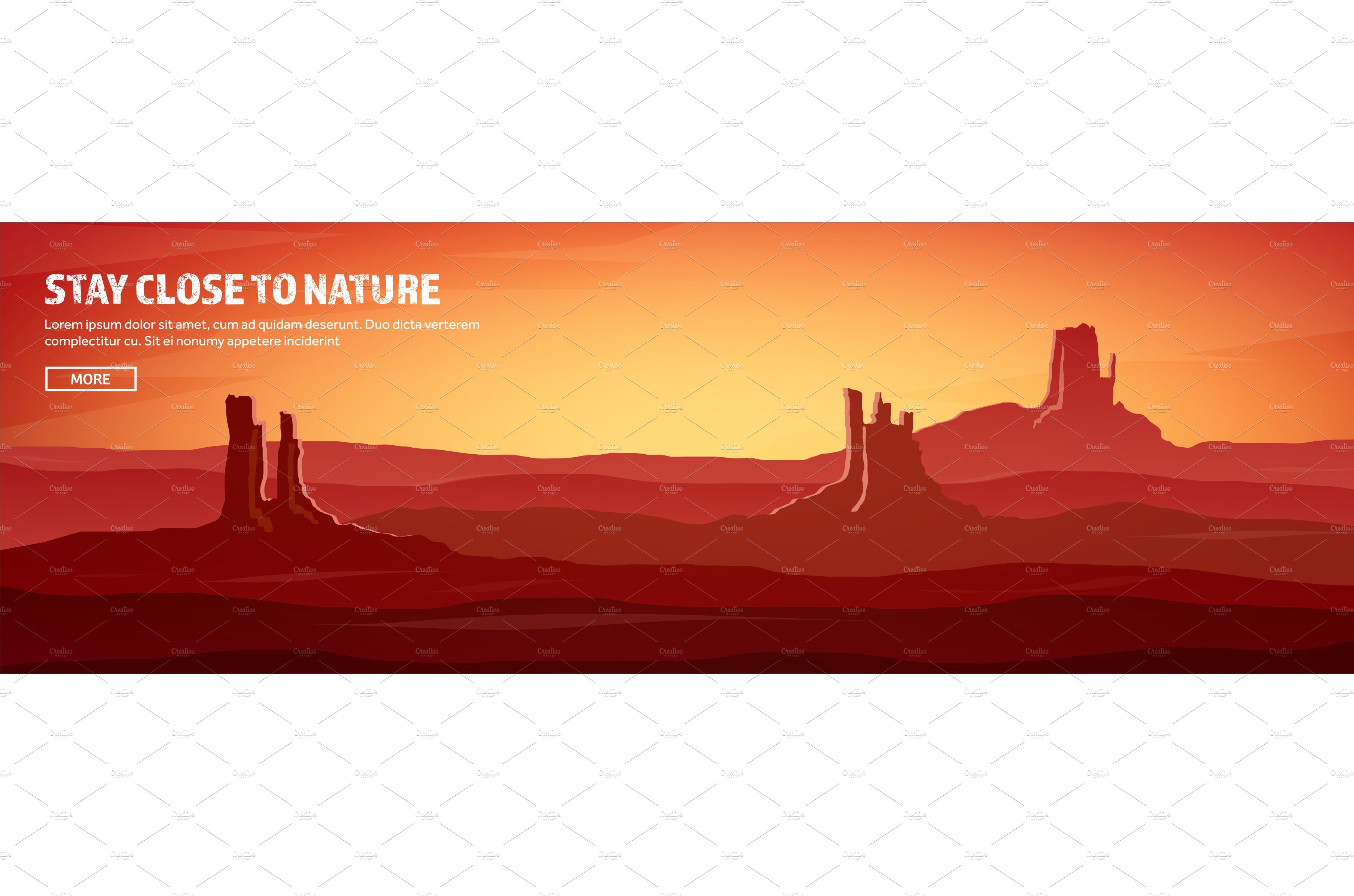 Desert trip header. Extreme tourism cover image.