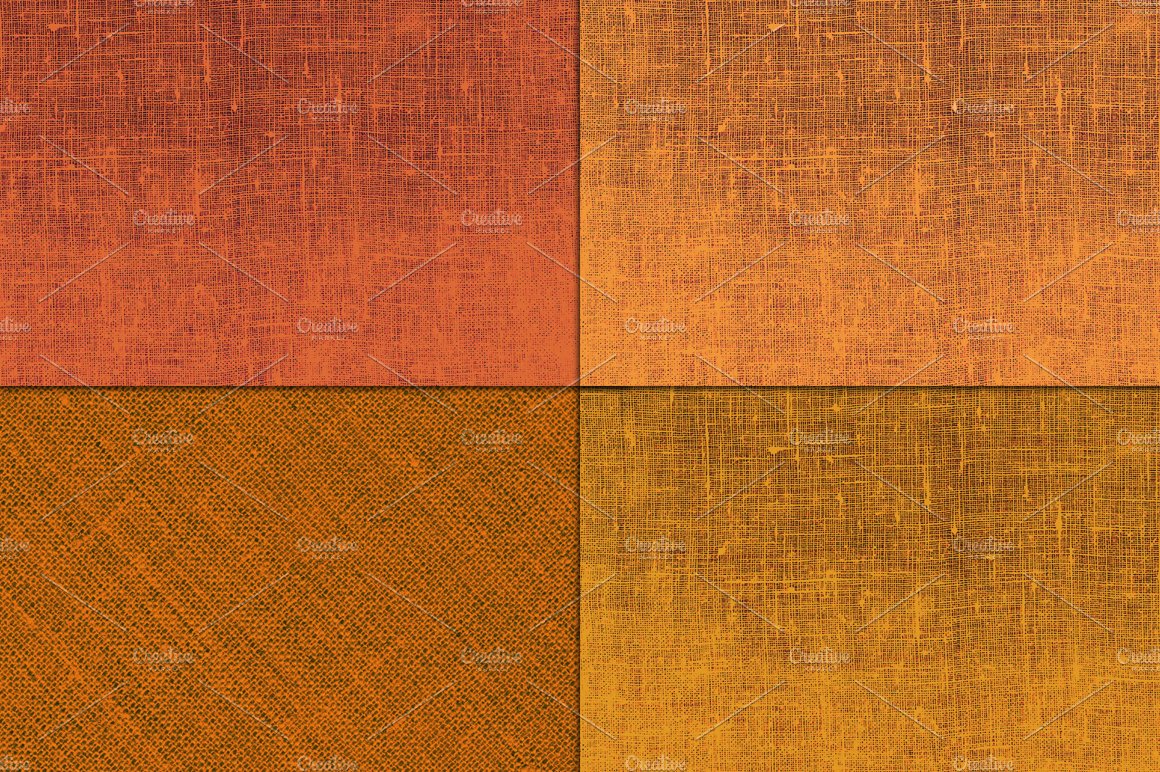 Orange Linen Canvas Texture preview image.