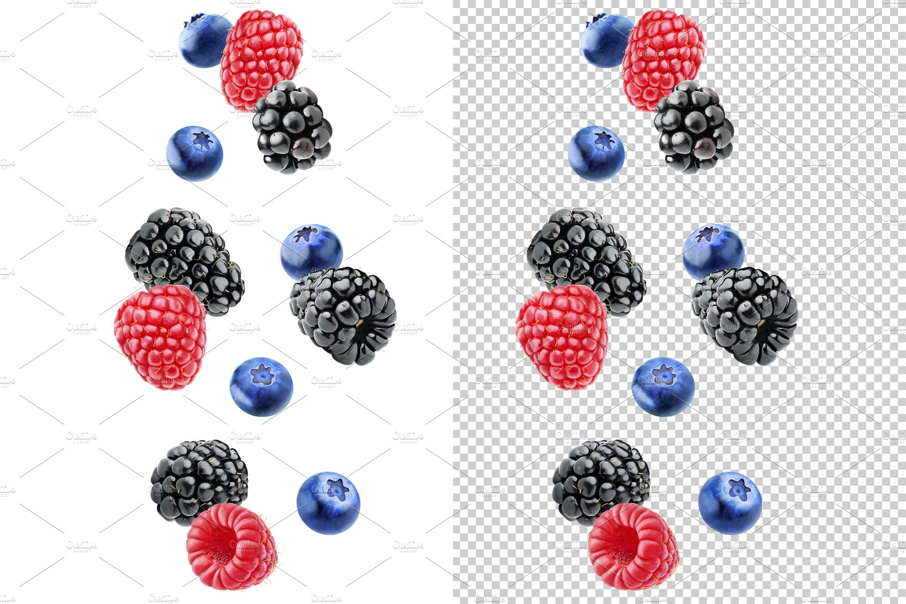 Berries in the air preview image.