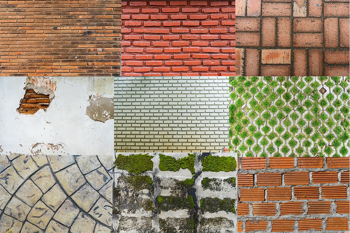 17 Brick texture background (Brick2) preview image.