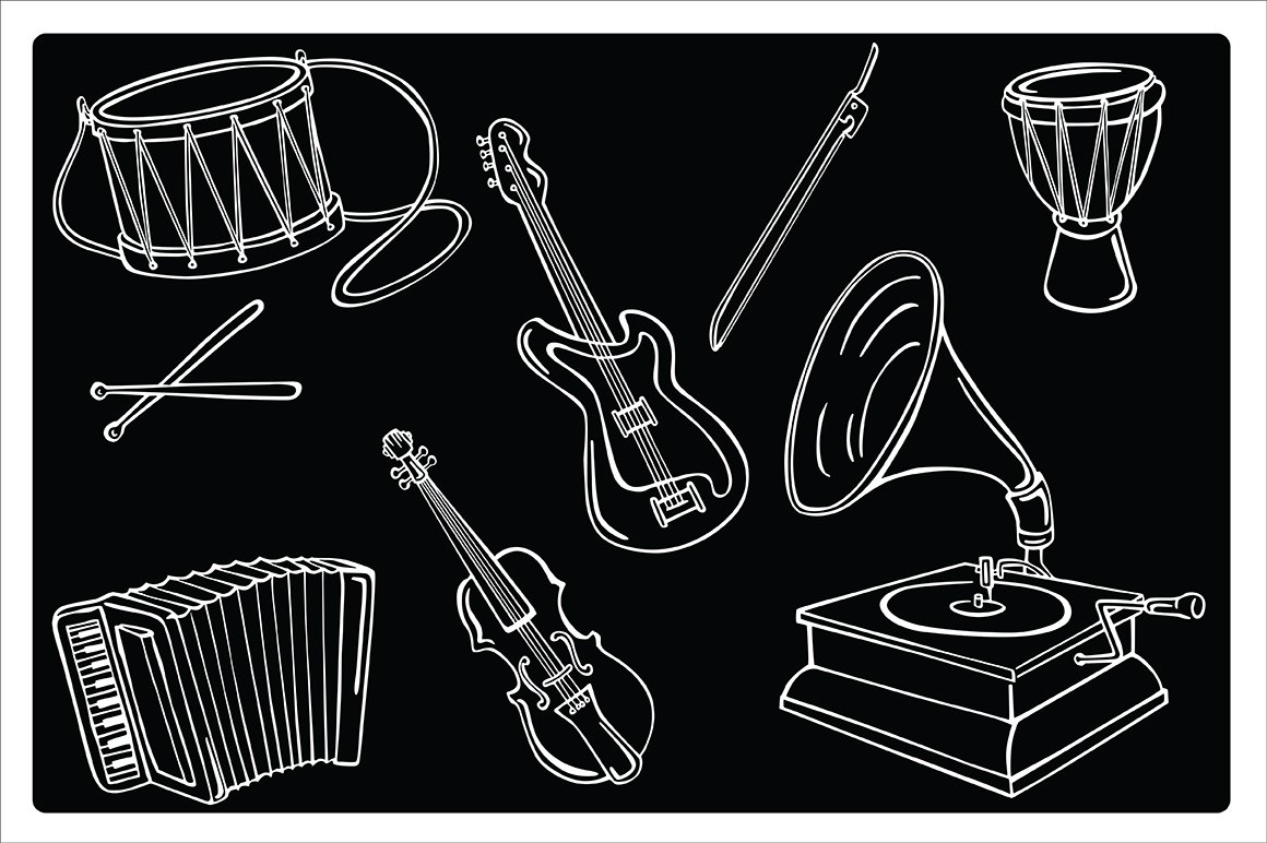 Musical instruments preview image.