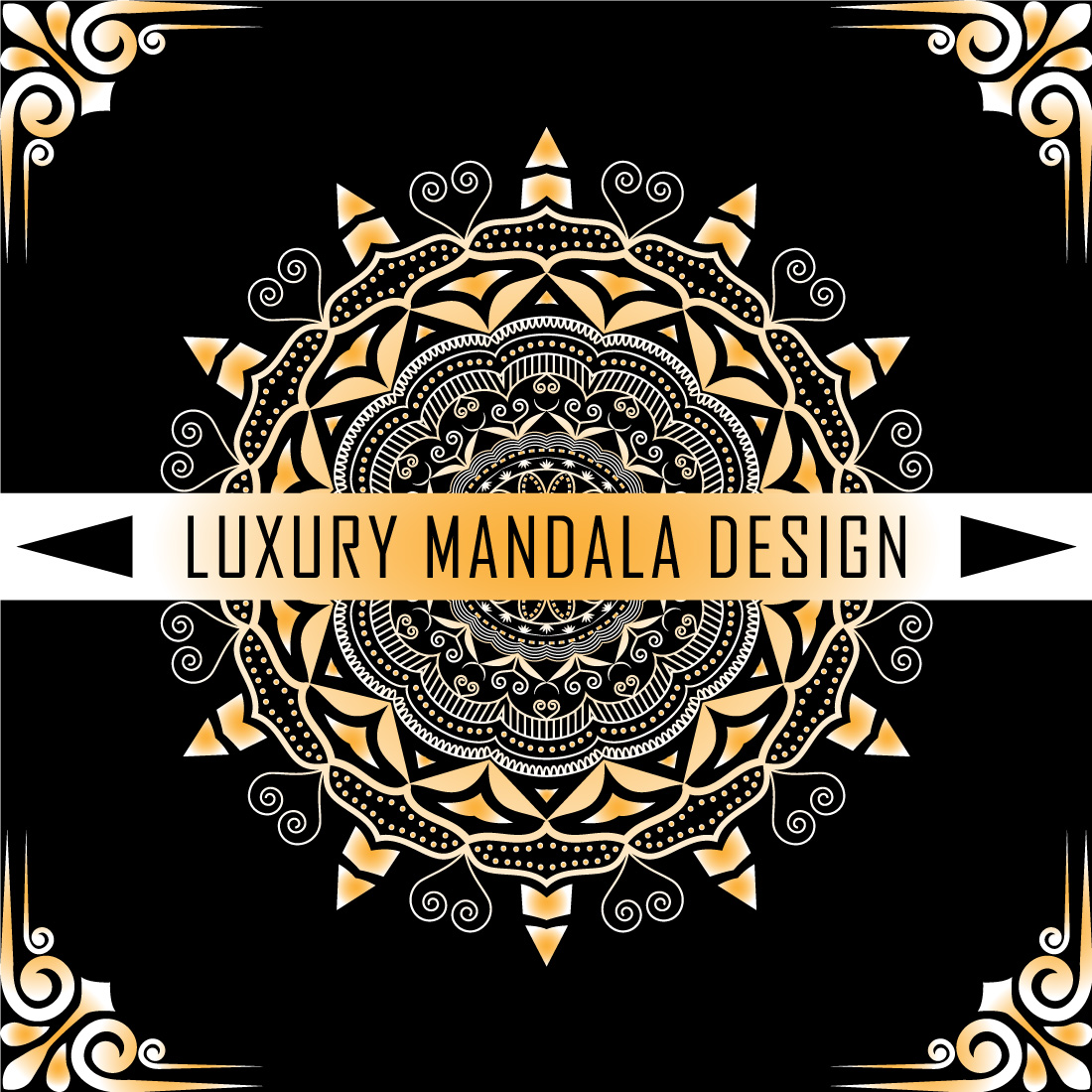 02 Luxury Mandala Design preview image.