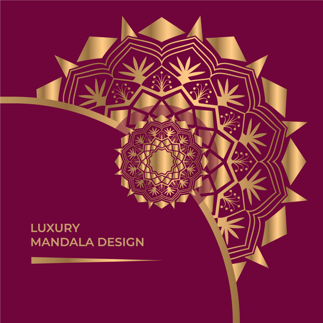 02 luxury mandala design preview image.