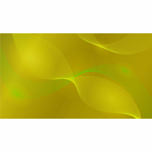 Glowing lines yellow color abstract background cover image.