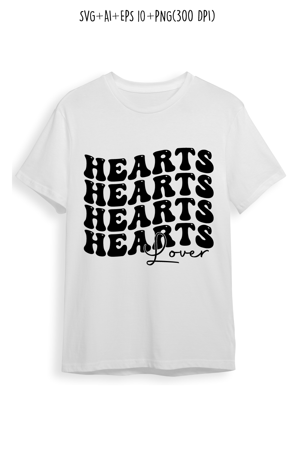 hearts lover typography indoor game design for t-shirts, cards, frame artwork, phone cases, bags, mugs, stickers, tumblers, print, etc pinterest preview image.