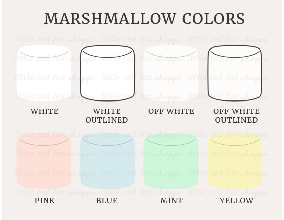 Marshmallow Kit Clipart preview image.